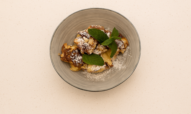 Apfel-Buchweizen-Kaiserschmarrn mit Südtiroler Apfel g.g.A.