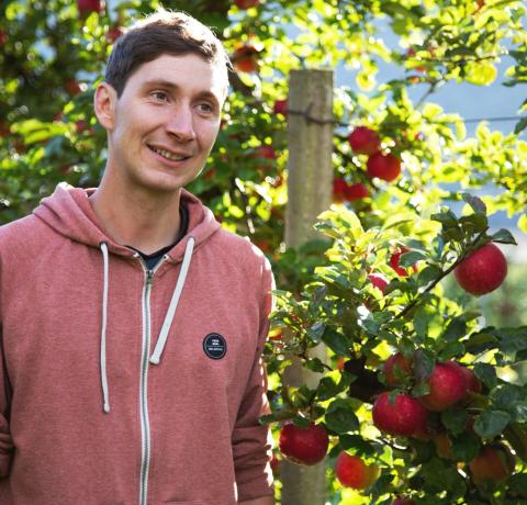 Apfelbauer Simon Ruatti aus Naturns