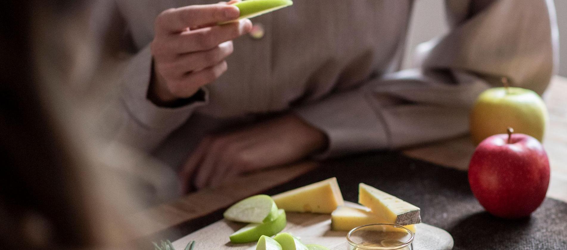 Passen auch gut zu Käse: Südtiroler Äpfel