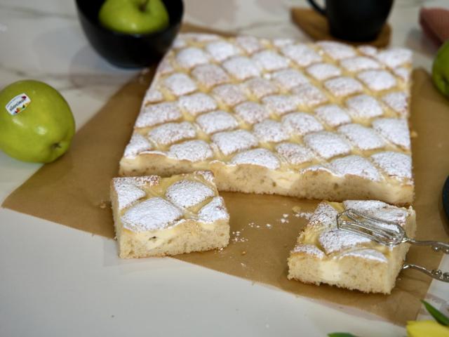 Der fertige Steppdeckenkuchen